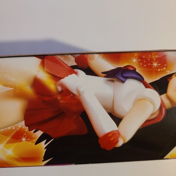 Bandai S.H.Figuarts Pretty Guardian Sailor Moon Figure - Sailor Mars - Japanese - Picture 3 of 4